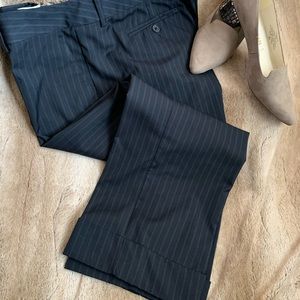 Gap Factory pinstripe cropped trousers